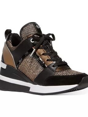 MICHAEL Michael KorsGeorgie Trainer Wedge Sneakers New. Size 8.5